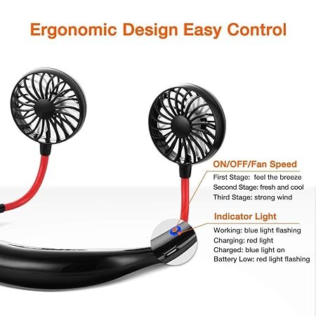 portable neck fan - Image 6