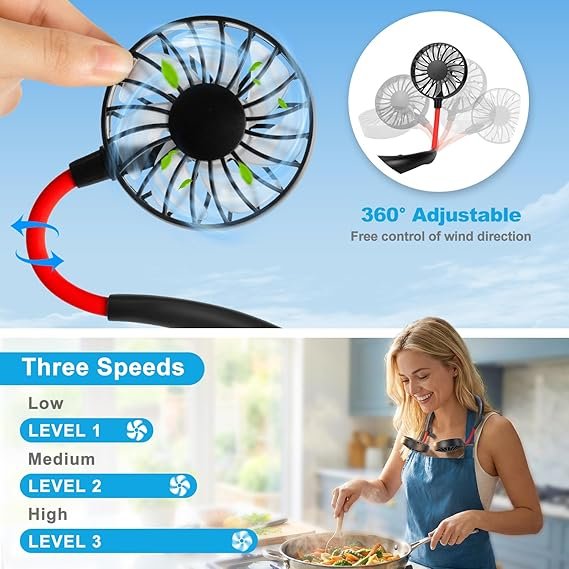 portable neck fan - Image 14